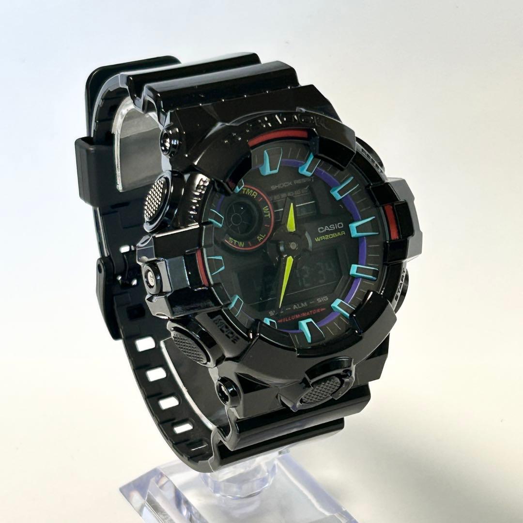 【極美品/+保証書】CASIO G-SHOCK GA-700RGB