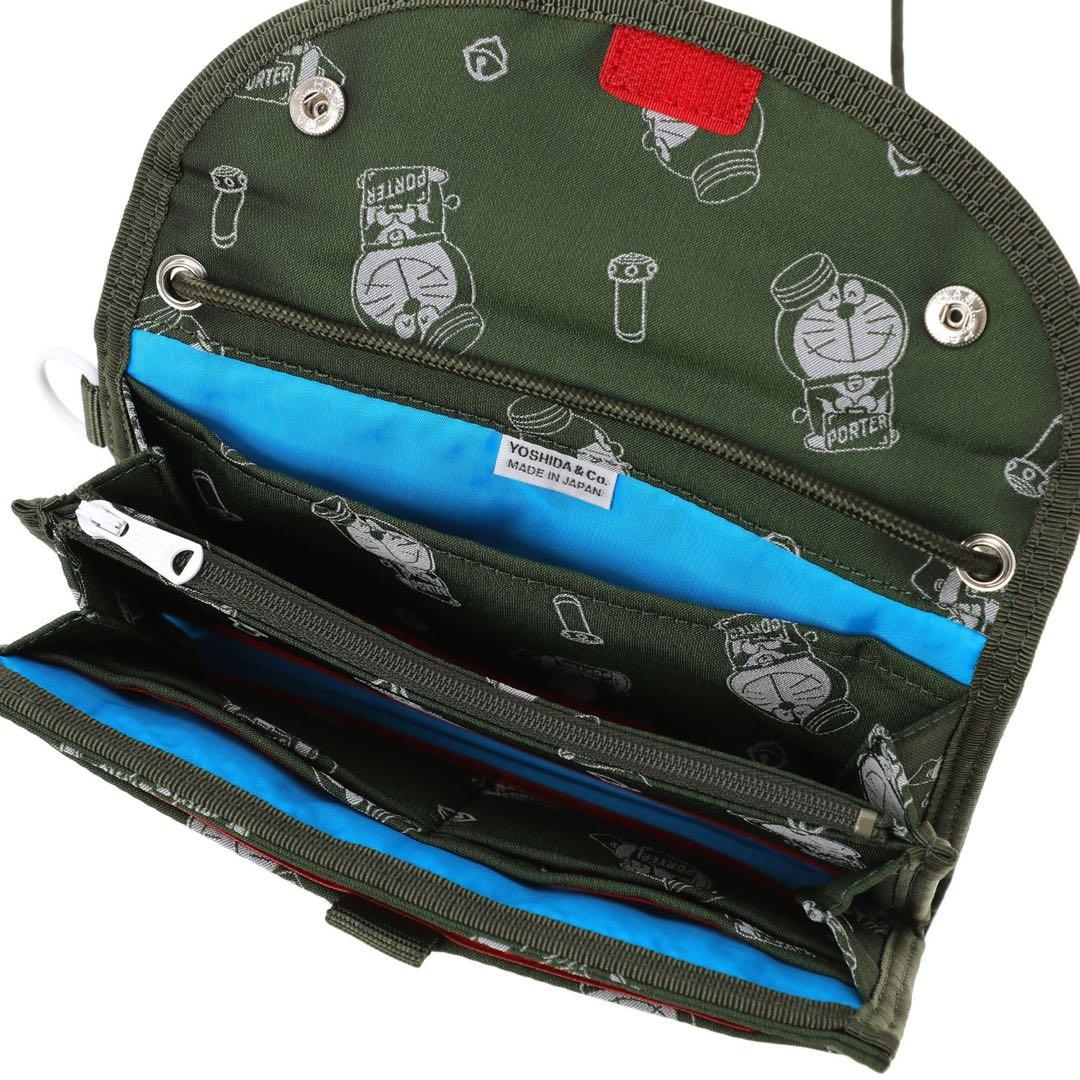 レア✨【未使用】PORTER ポーター ドラえもん 長財布 ロングウォレット 緑