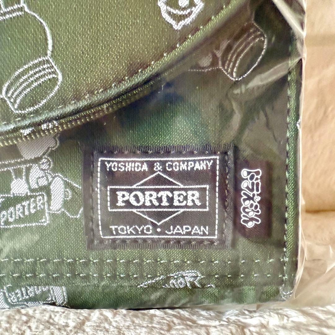 レア✨【未使用】PORTER ポーター ドラえもん 長財布 ロングウォレット 緑