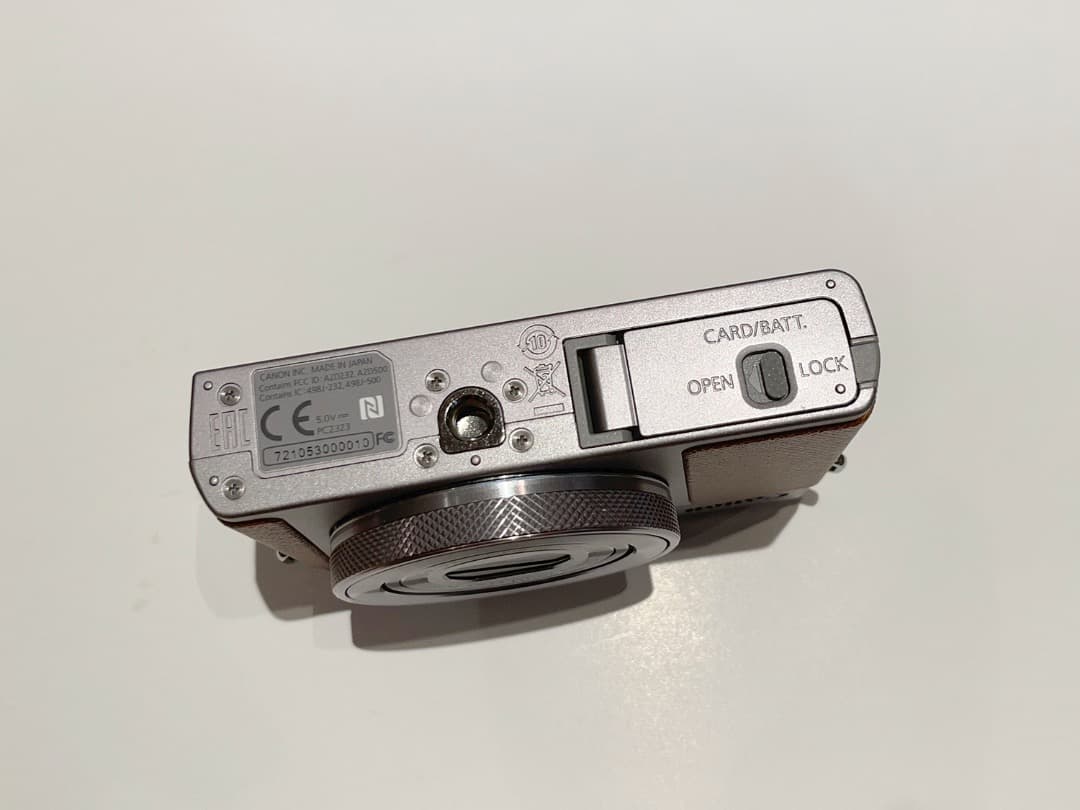 美品 Canon PowerShot G9X Mark II シルバー