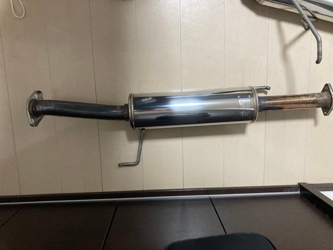 RIDE＋TECH エブリイDA17用UPSTYLEマフラー　チタンテール