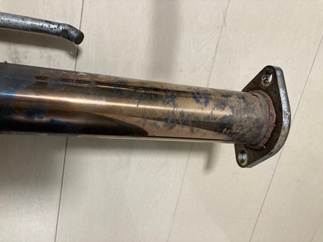 RIDE＋TECH エブリイDA17用UPSTYLEマフラー　チタンテール