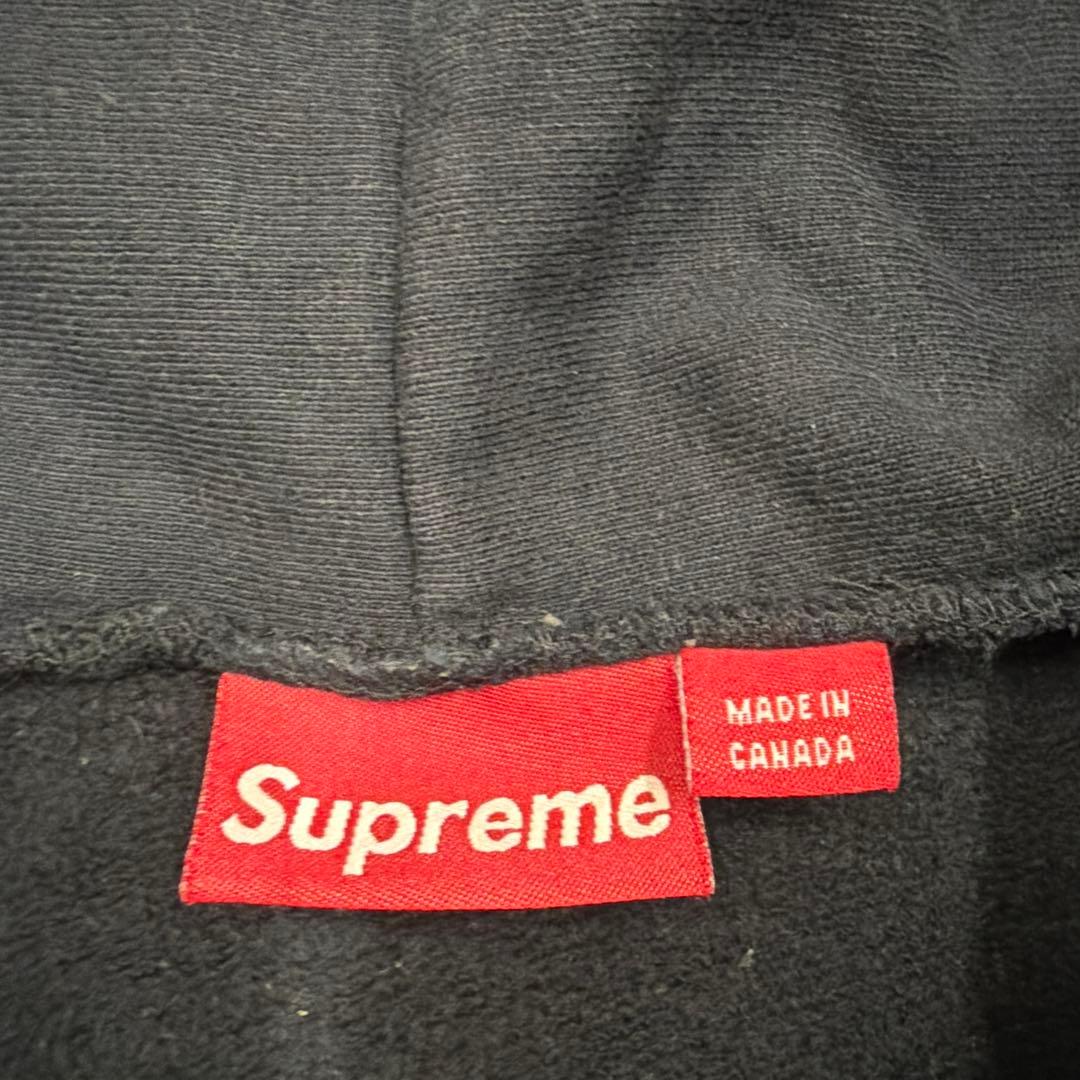 Supreme ブラック フルジップ パーカー M 古着　うーたんさん専用