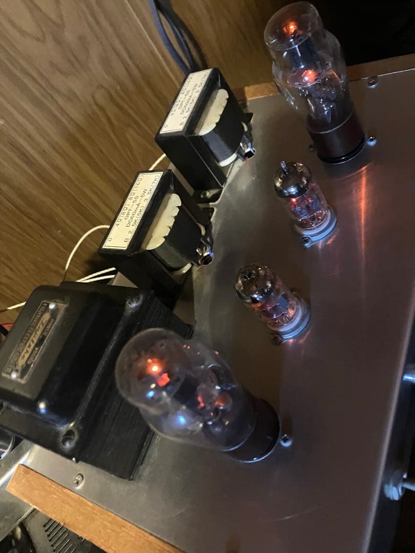 真空管アンプ　プリメインアンプ　ビンテージ　パーツ　オーディオ　アナログ