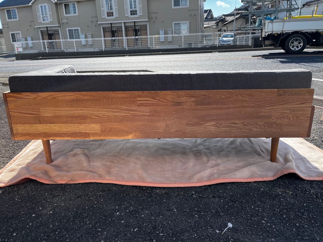 モモナチュラル　 MOMO NATURAL DAY SOFA 3P ONEARM