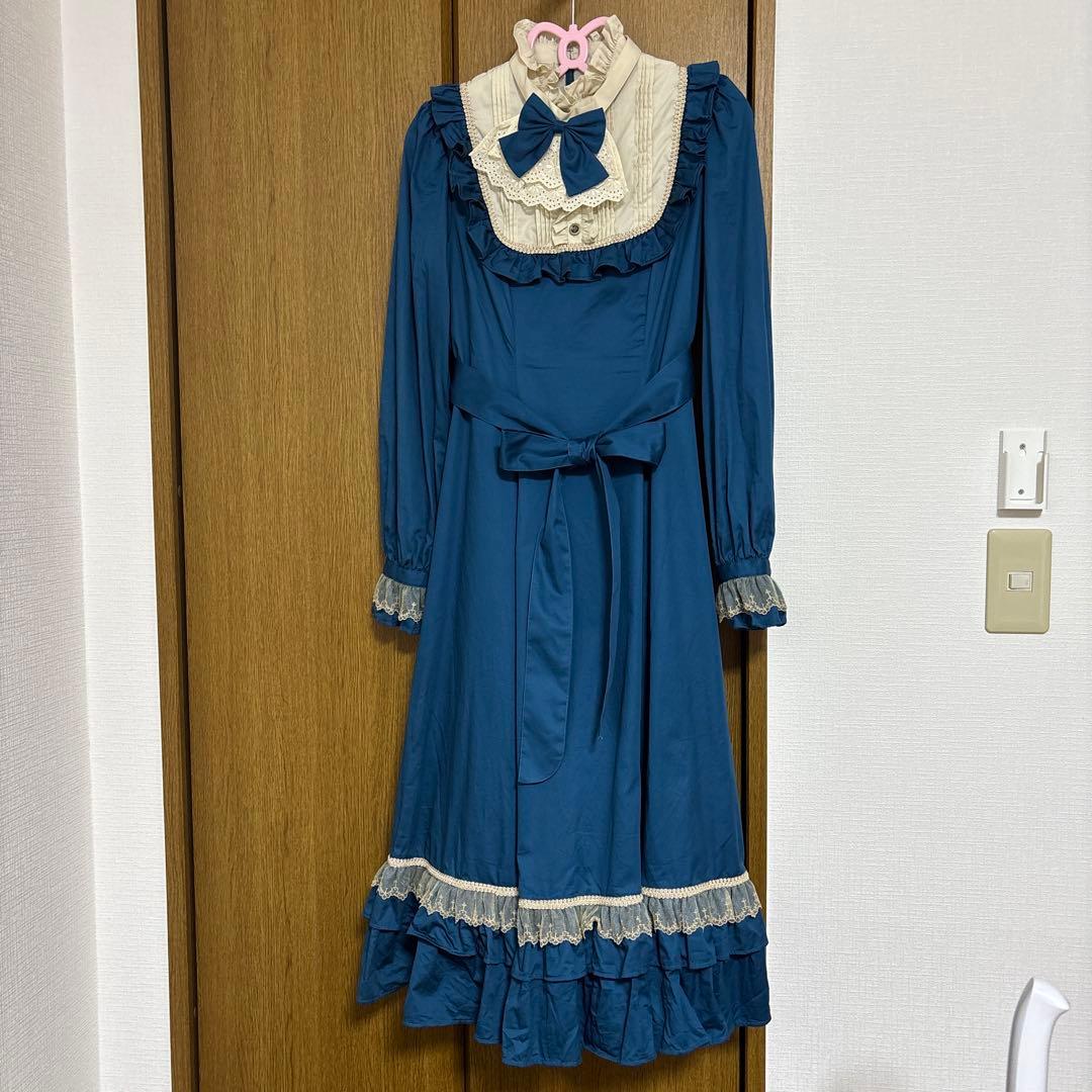 Jewelryクラシカルドールロングドレス　ノーマルサイズ　アクアマリン