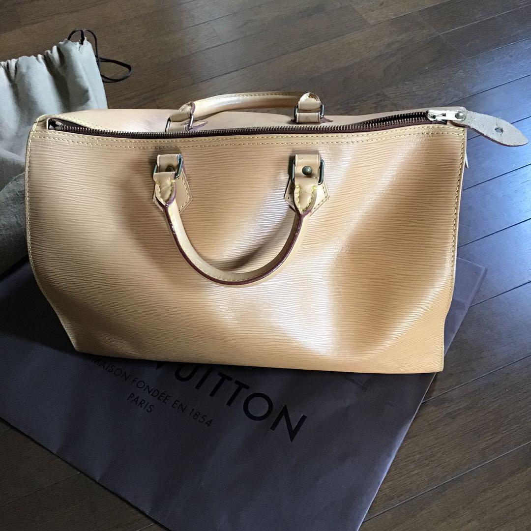ルイビトン　エピレザーボストンバッグ　W38㎝　美品