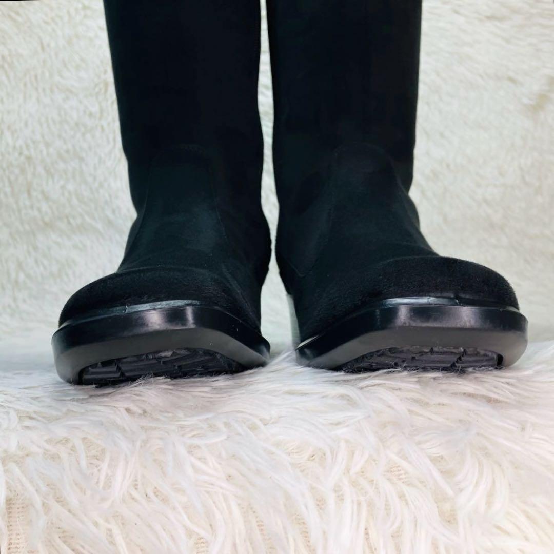 【未使用級】TOPDRY 23㌢フルジップ　ゴアテックス　スクエアロングブーツ