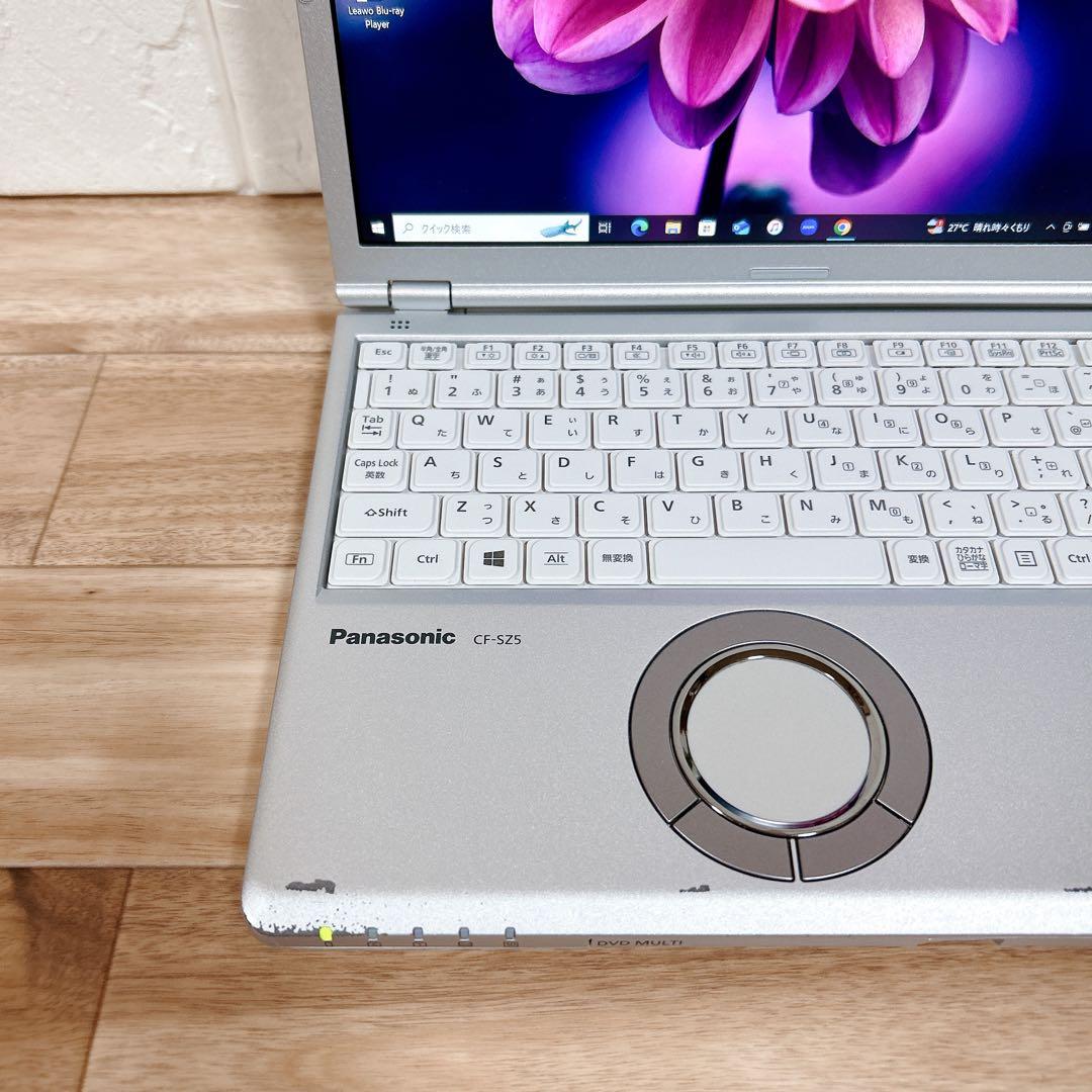 【美品】Let's note ✨ノートPC✨設定済✨初心者✨SSD✨i5✨DVD