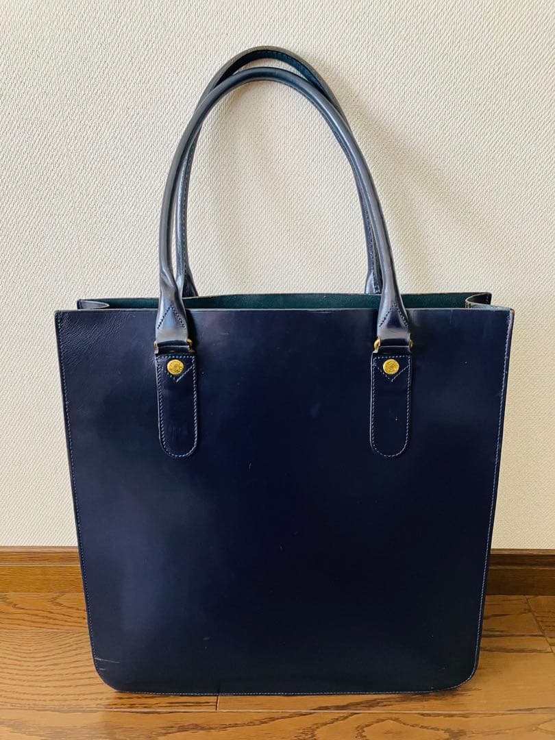 GLEN グレンロイヤル　2ハンドルトートバッグ　DARK BLUE