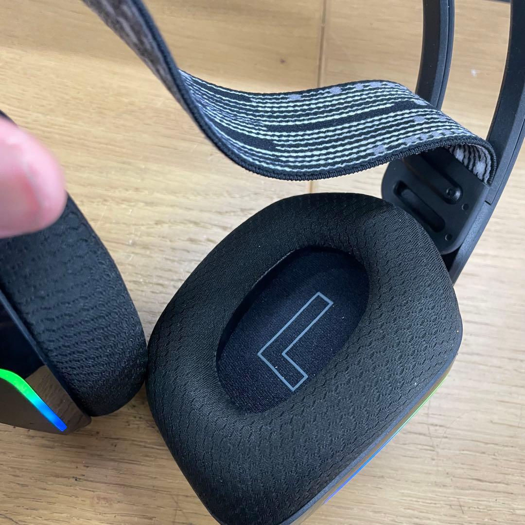 動作品 Logicool G733 ゲーミングヘッドセット