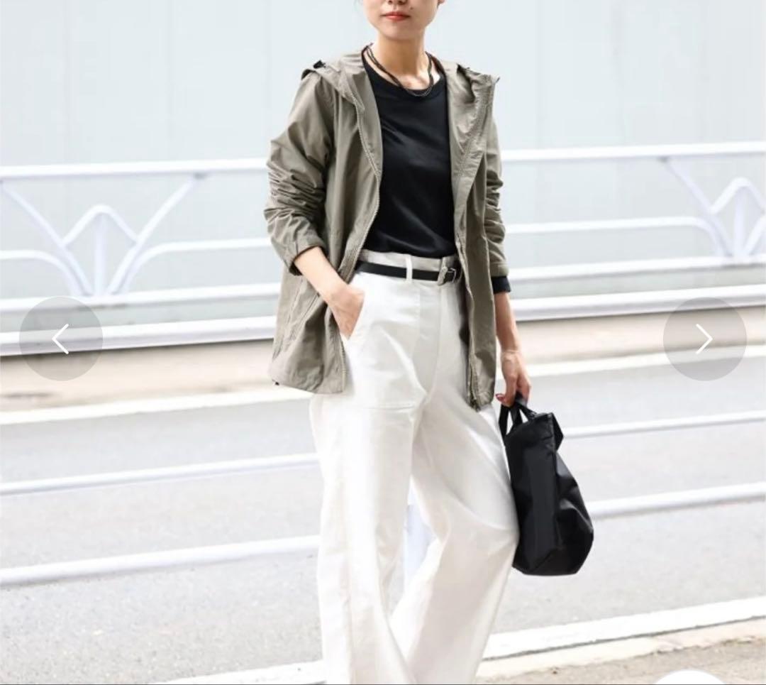 The North Face フード付きジャケット グレー