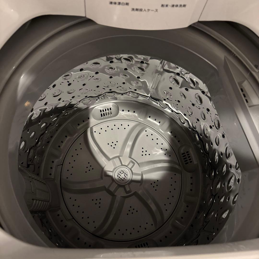 アイリスオーヤマ 二槽式洗濯機 6kg(タオルラック付き)