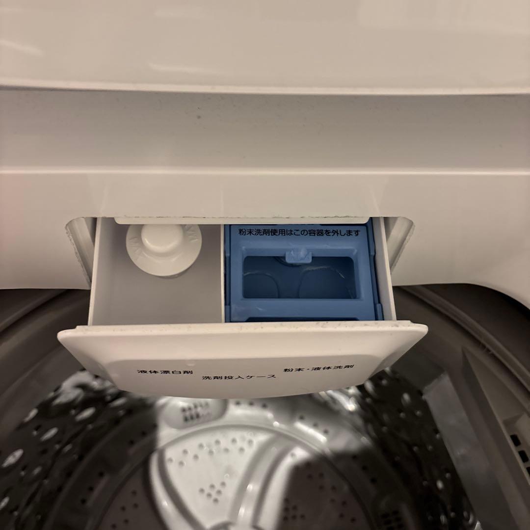 アイリスオーヤマ 二槽式洗濯機 6kg(タオルラック付き)