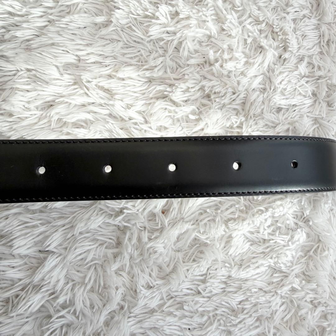 【新品未使用】フェラガモ ベルト ダブルガンチーニ ブラック シルバー