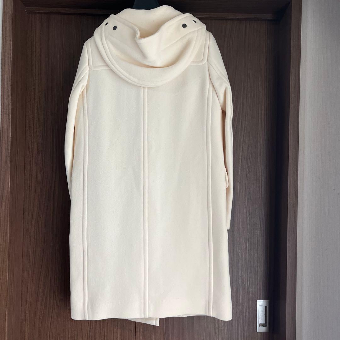 トゥモロランド MACPHEEウール ダッフルコート 36 オフホワイト