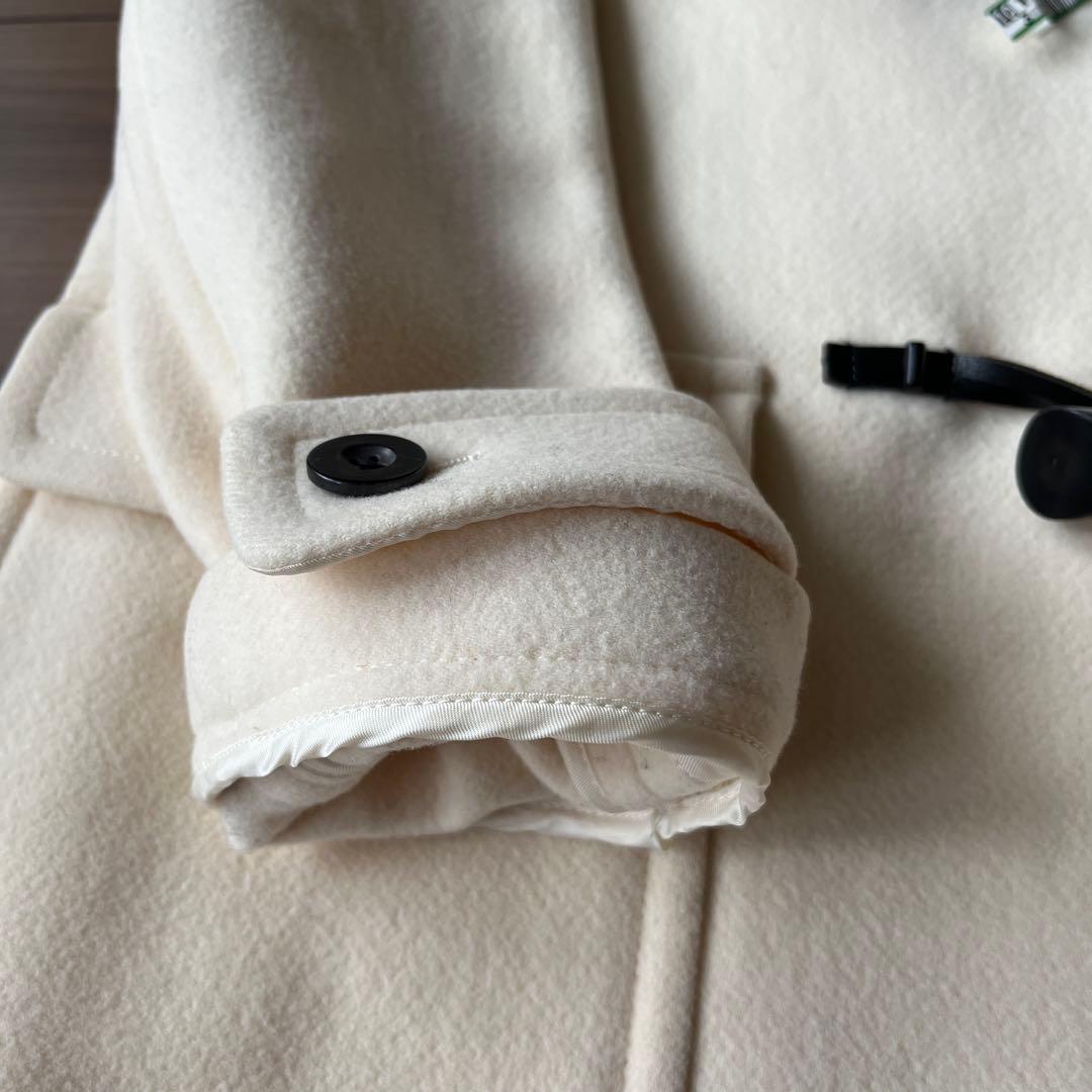 トゥモロランド MACPHEEウール ダッフルコート 36 オフホワイト