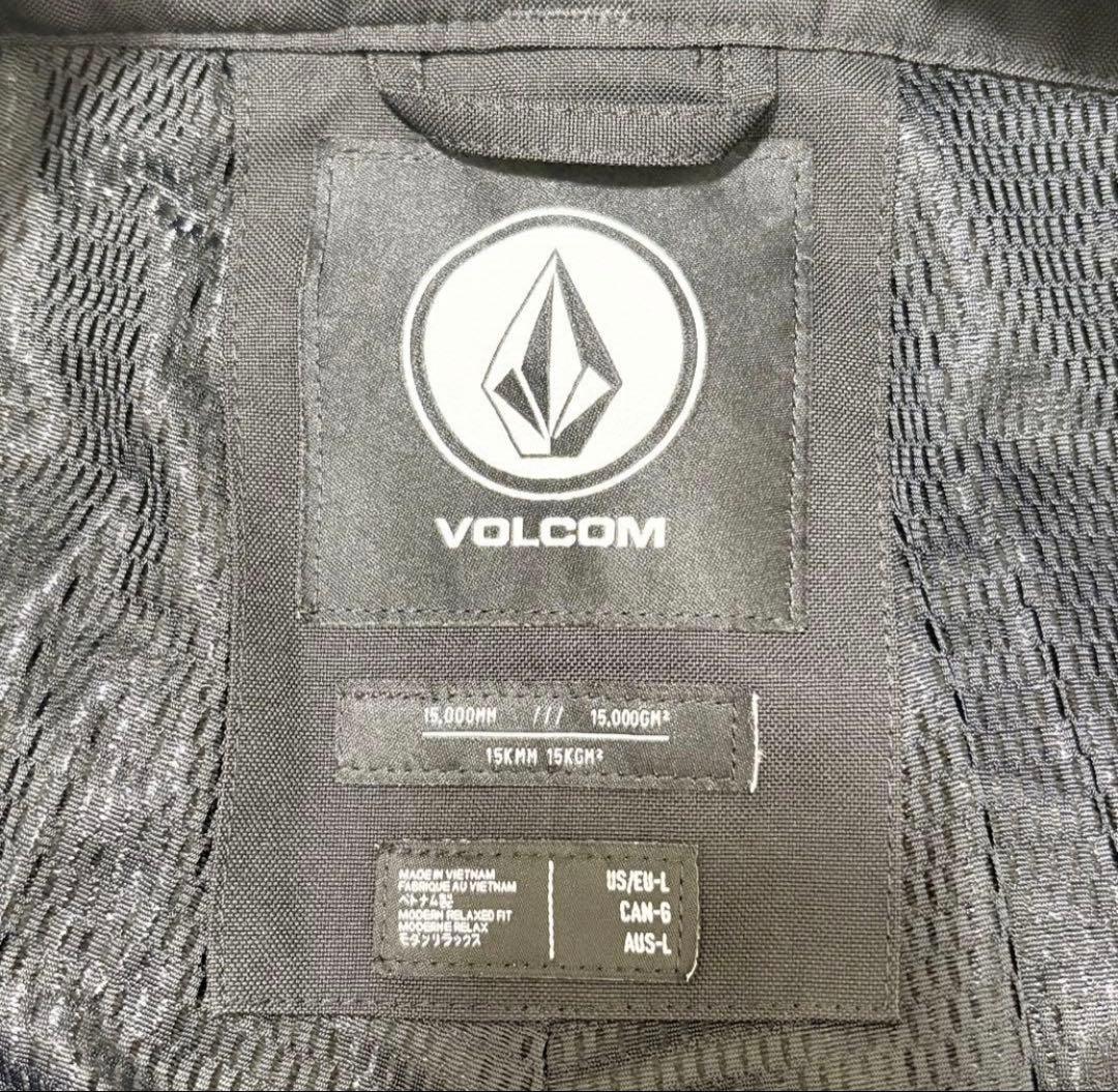 R*様 VOLCOM 上下セット XL L 耐水15K/10K スノーボードウェ