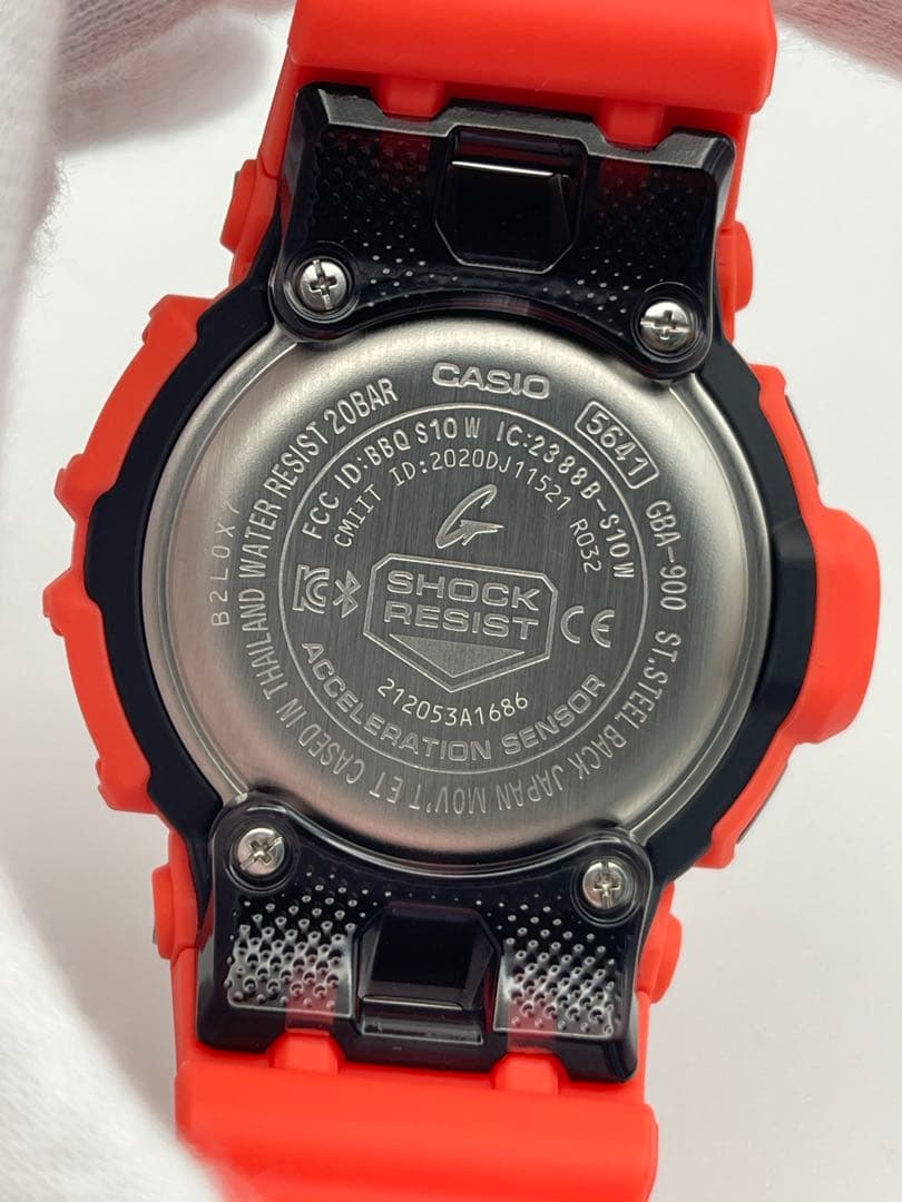 G-SHOCK 未使用GBA-900-4AJF オレンジ カシオ