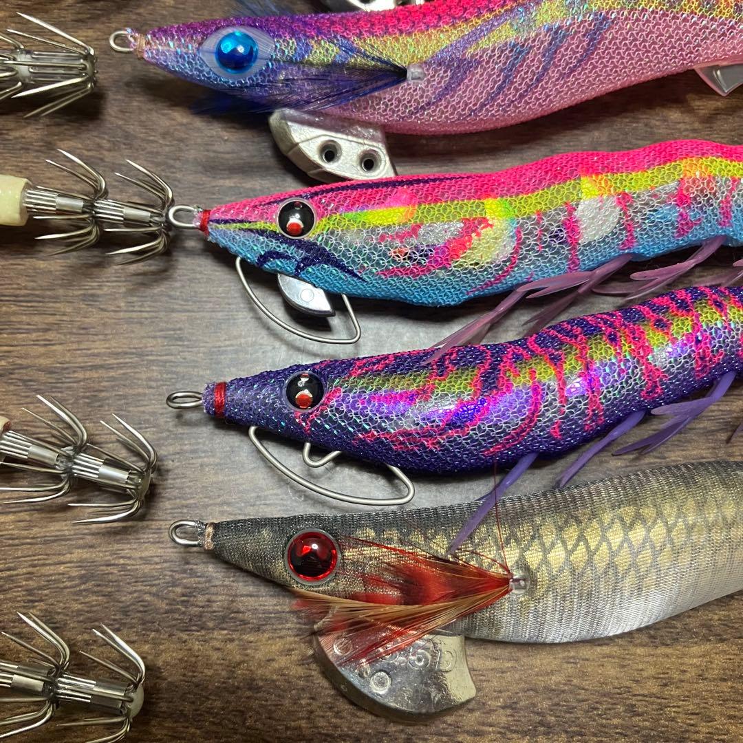 エギ3.5号14個セット　エギ王K LIVE エメラルダスアモラス　パタパタなど