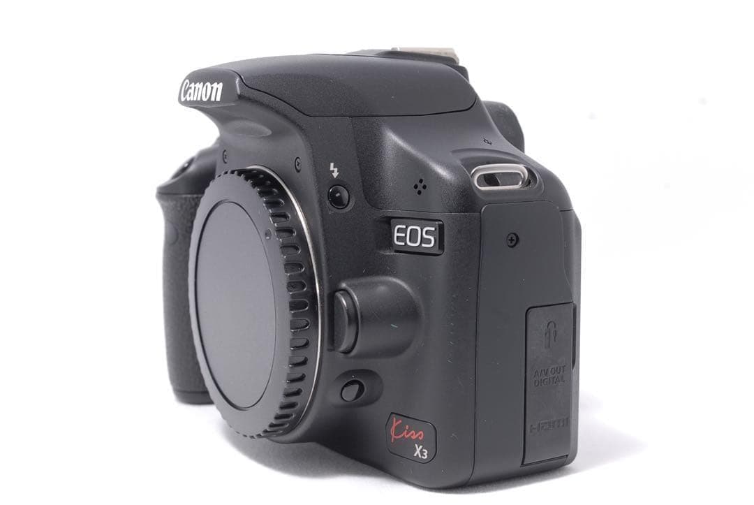 【ショット2100回】Canon EOS Kiss X3 USM標準レンズセット