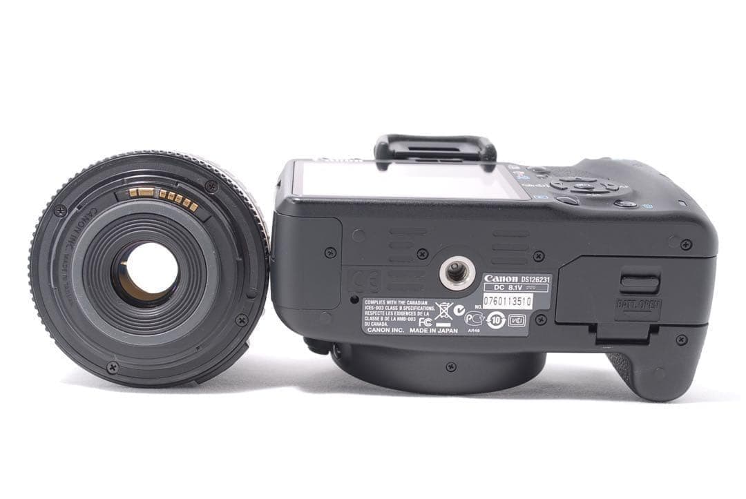 【ショット2100回】Canon EOS Kiss X3 USM標準レンズセット
