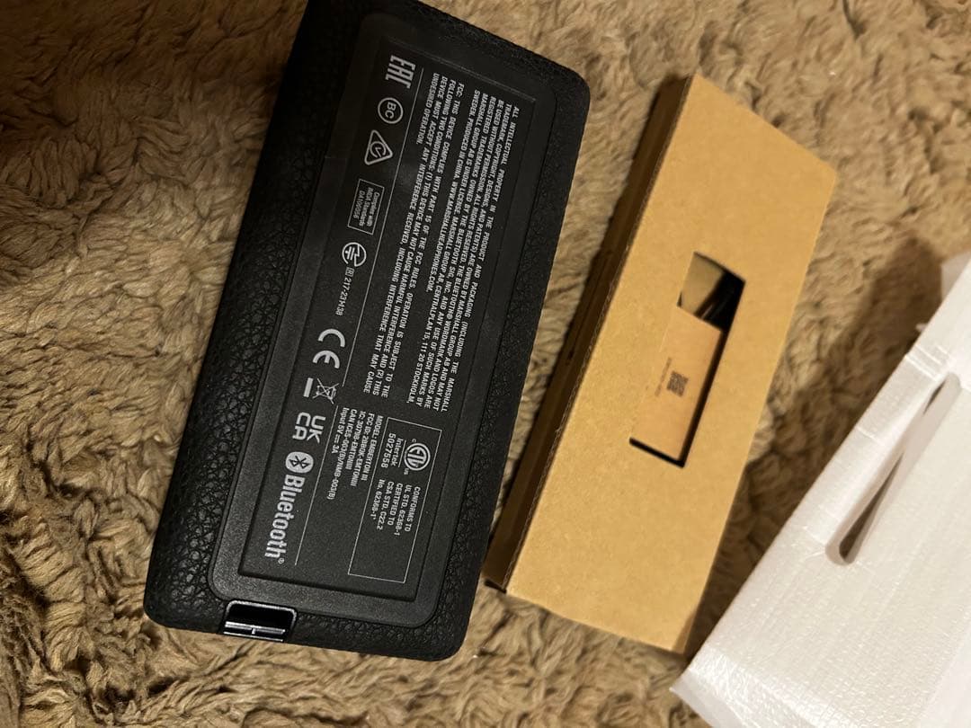 Marshall ワイヤレススピーカー ブラック