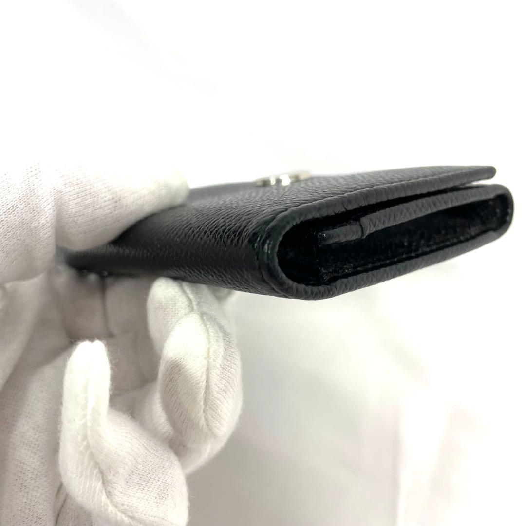 BVLGARI ブルガリ 名刺入れ カードケース レザー ブラック