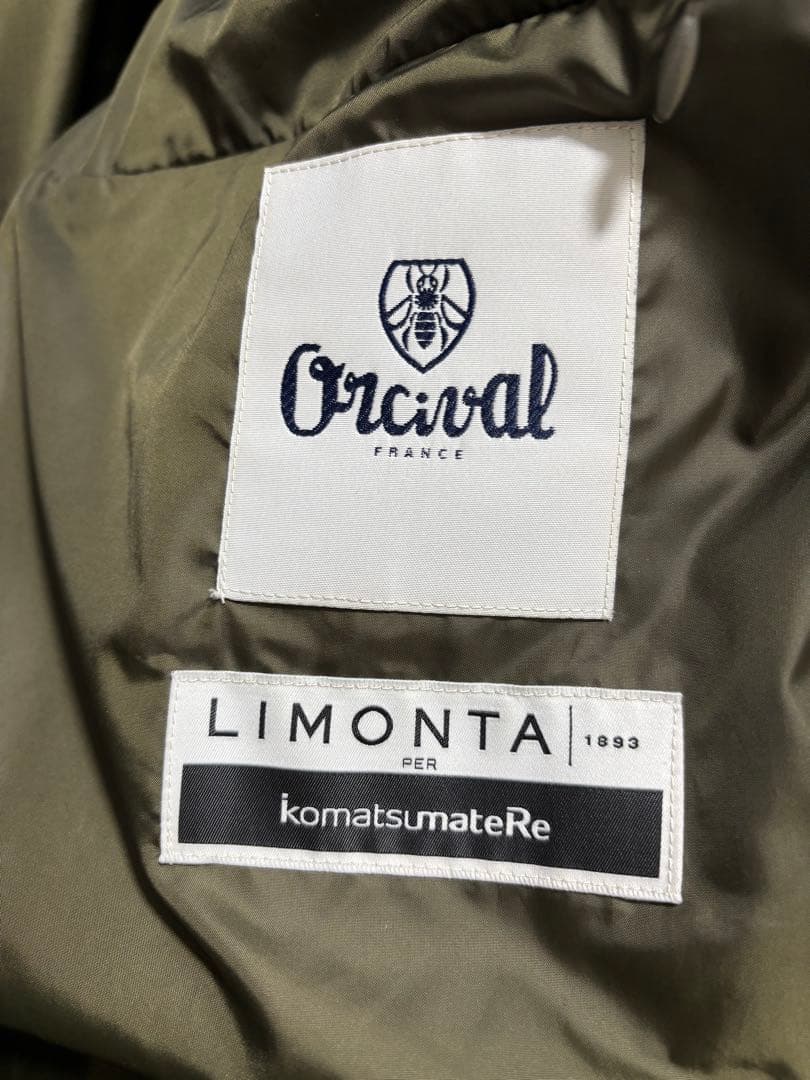 ORCIVAL キルティングダウンジャケット