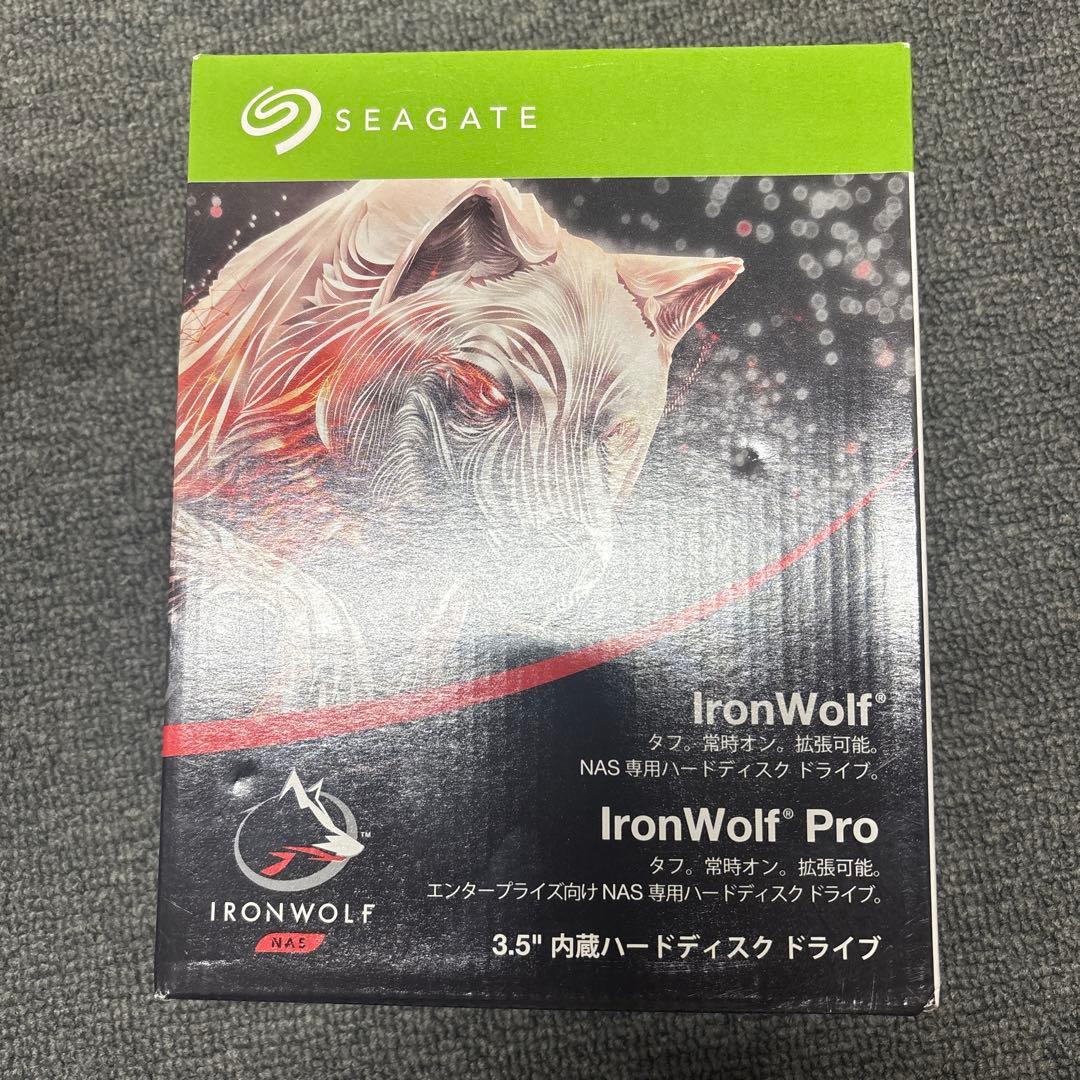 内蔵型ハードディスクドライブ Seagate IronWolf Pro 8TB HDD 7200RPM