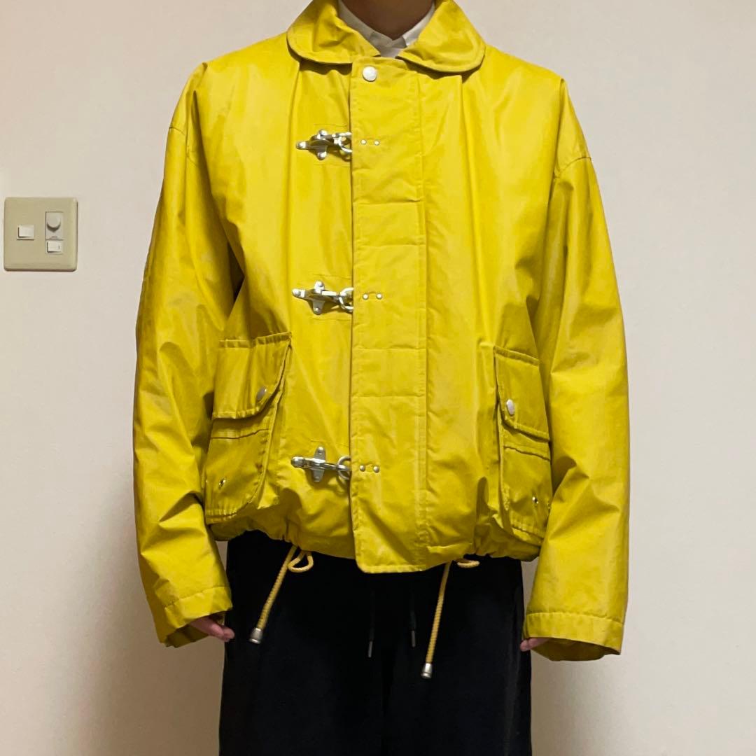 VINTAGE ファイヤーマンジャケット PVC イタリア製