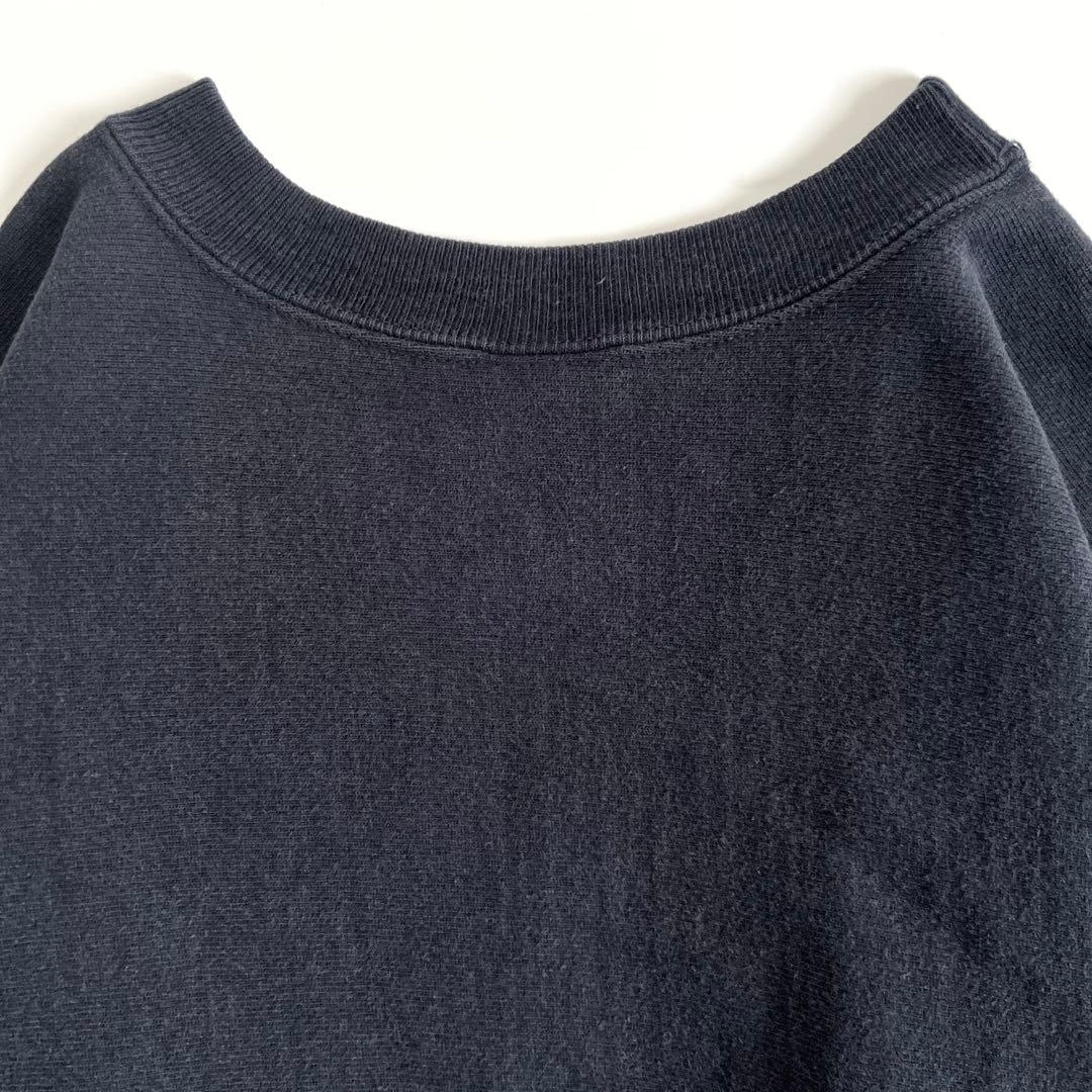90s ChampionリバースウィーブNBC 刺繍ロゴスウェット ネイビーL