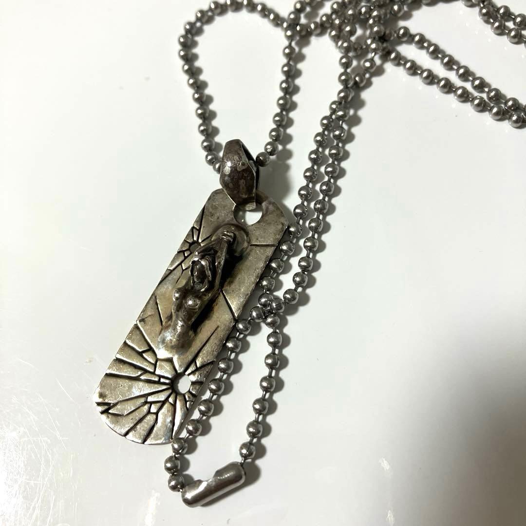 フロワティエドール　ネックレス　ドッグタグ