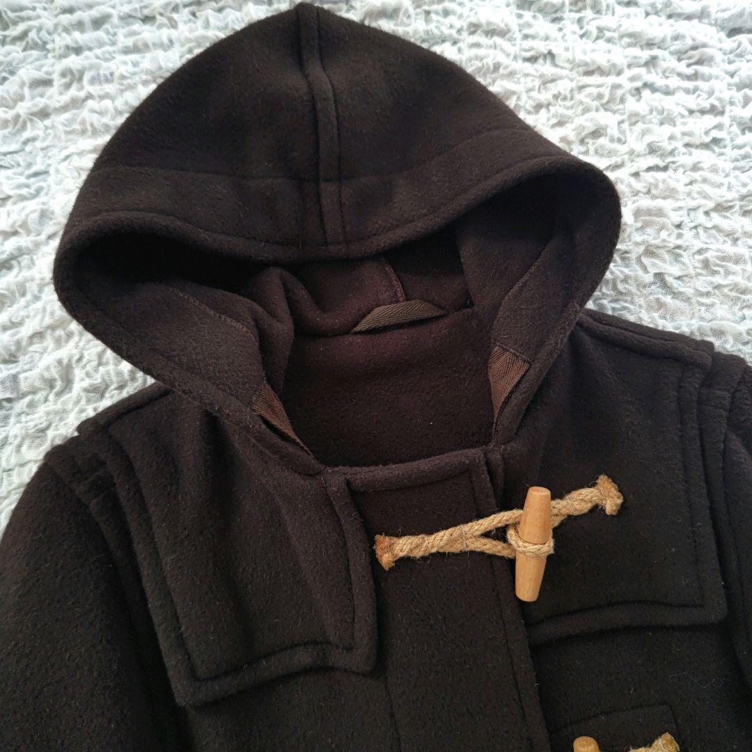 マーガレットハウエル　英国製　旧タグヴィンテージ　ダッフルコート　ダークブラウン