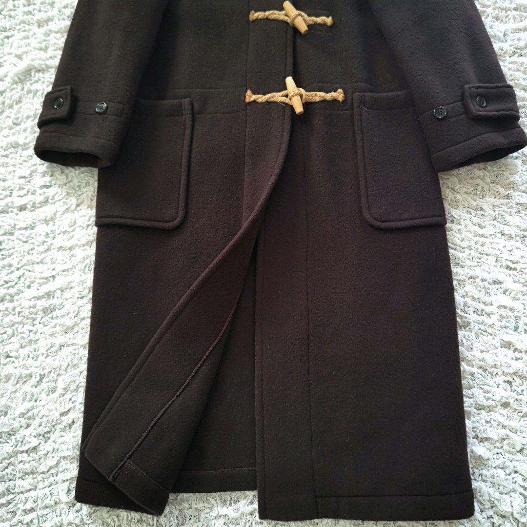 マーガレットハウエル　英国製　旧タグヴィンテージ　ダッフルコート　ダークブラウン