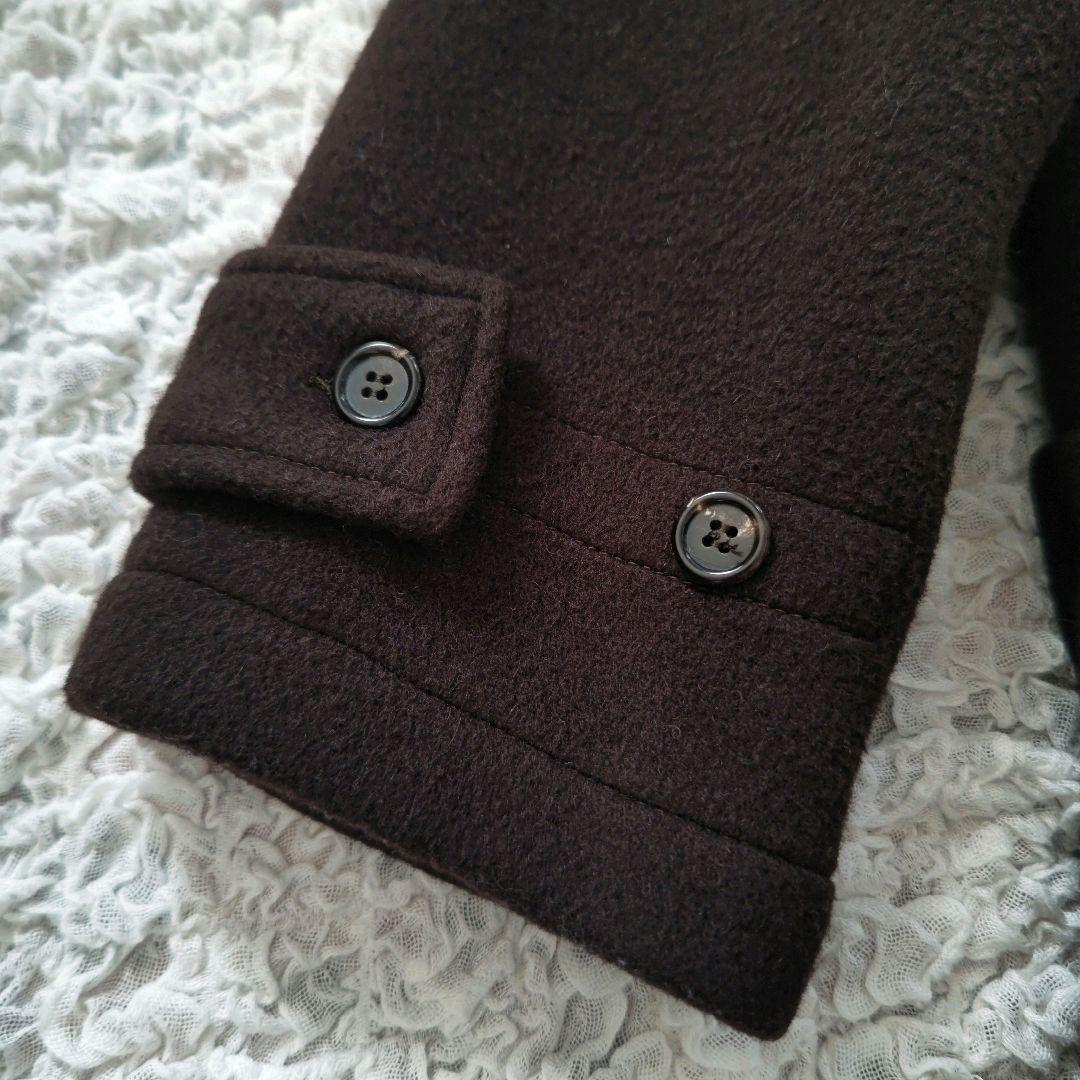 マーガレットハウエル　英国製　旧タグヴィンテージ　ダッフルコート　ダークブラウン