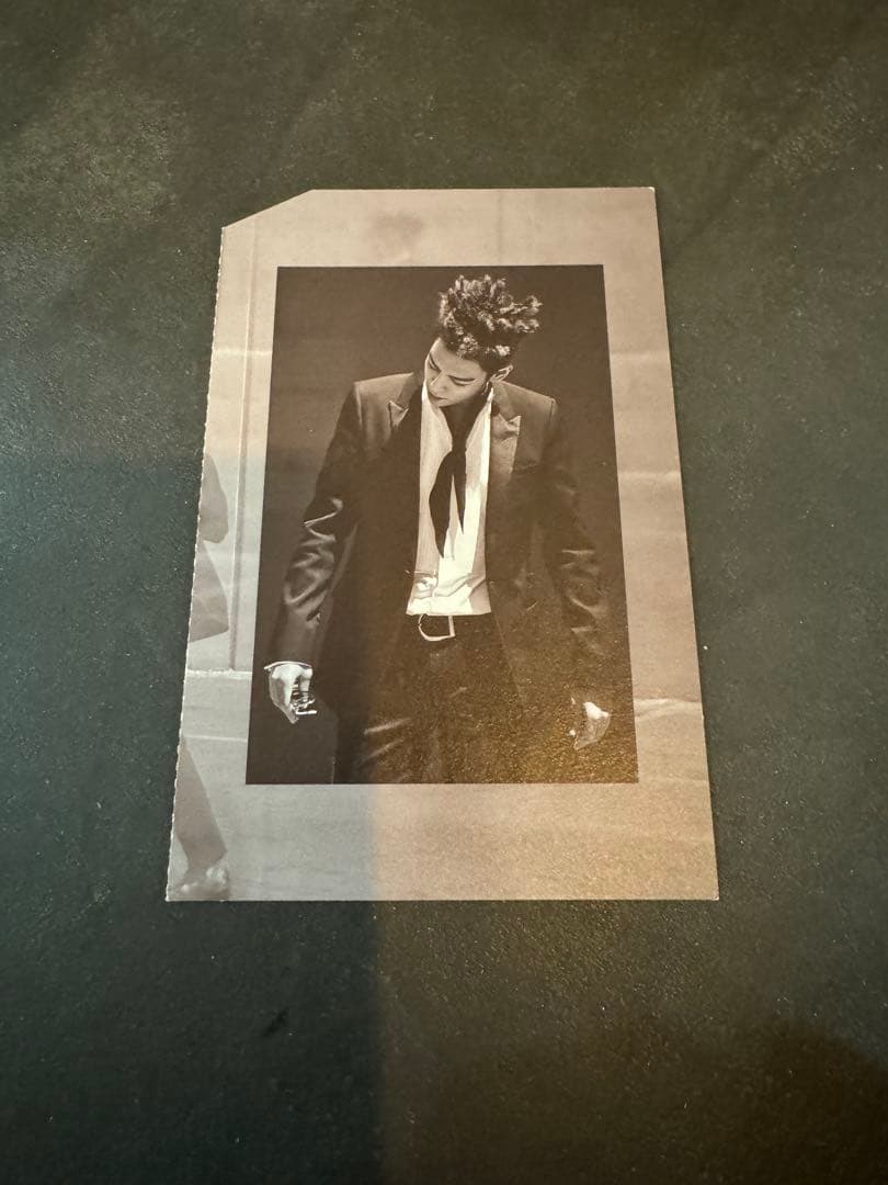 BIGBANG MADE ソウルコン　カード　TOP タプ　公式