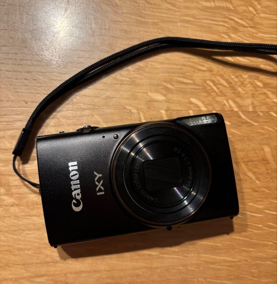 キャノン IXY650 コンパクトデジタルカメラ　ブラック　Wi-Fi搭載