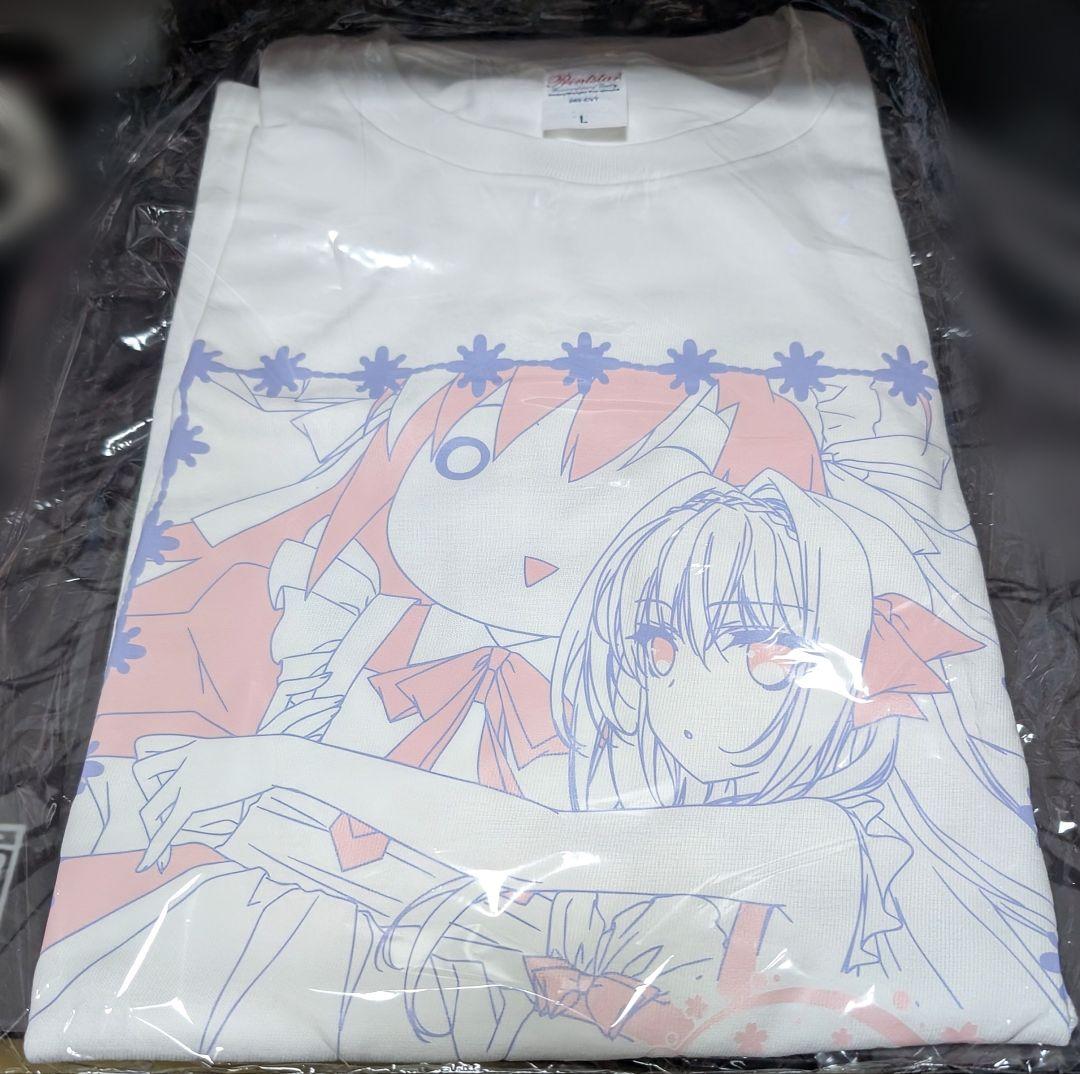 桜小路ルナ キャラソンcf限定フルカラー色紙2枚 クリアファイル Tシャツセット