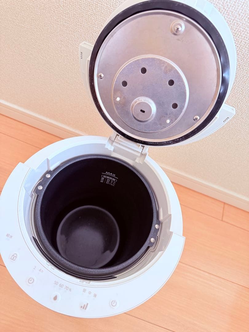 【IRIS OHYAMA】スチーム式加湿器