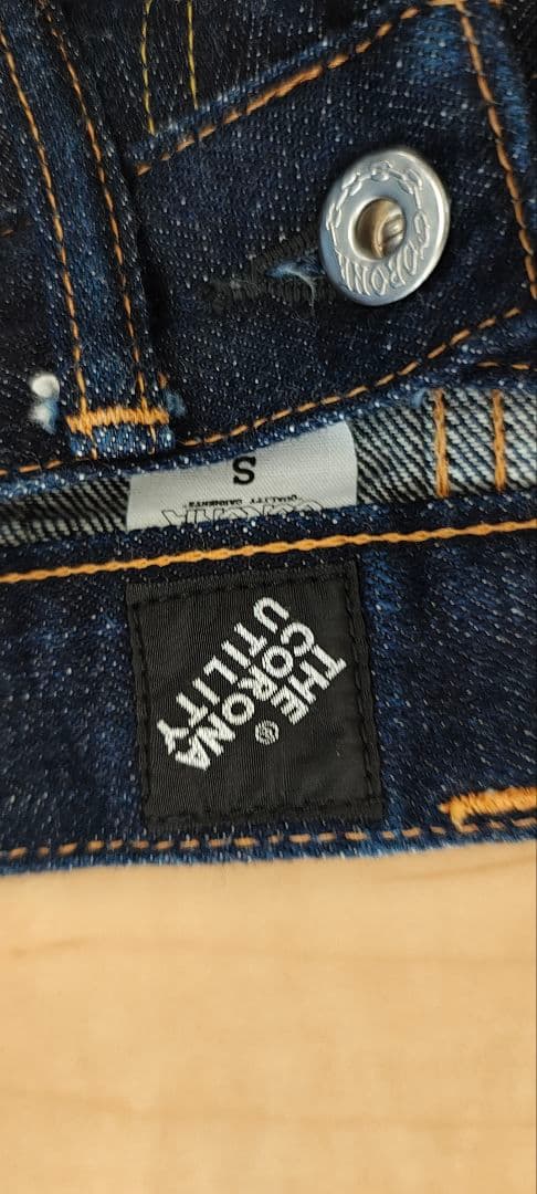 コットンデニムパンツ インディゴ W30