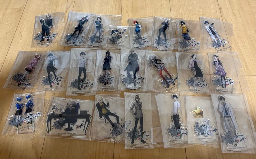 一番くじ　ペルソナ5 F賞　アクリルスタンド 23体セット