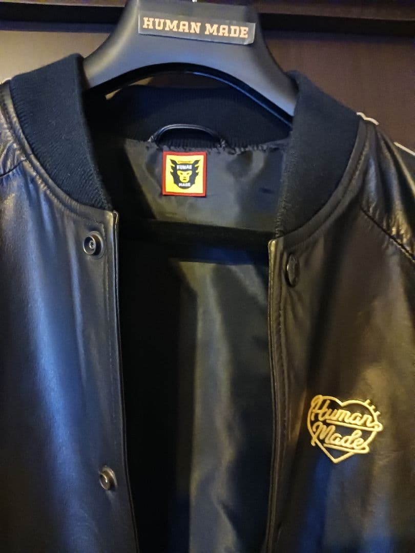 HUMAN MADE LEATHER TRACK JACKET レザージャケット