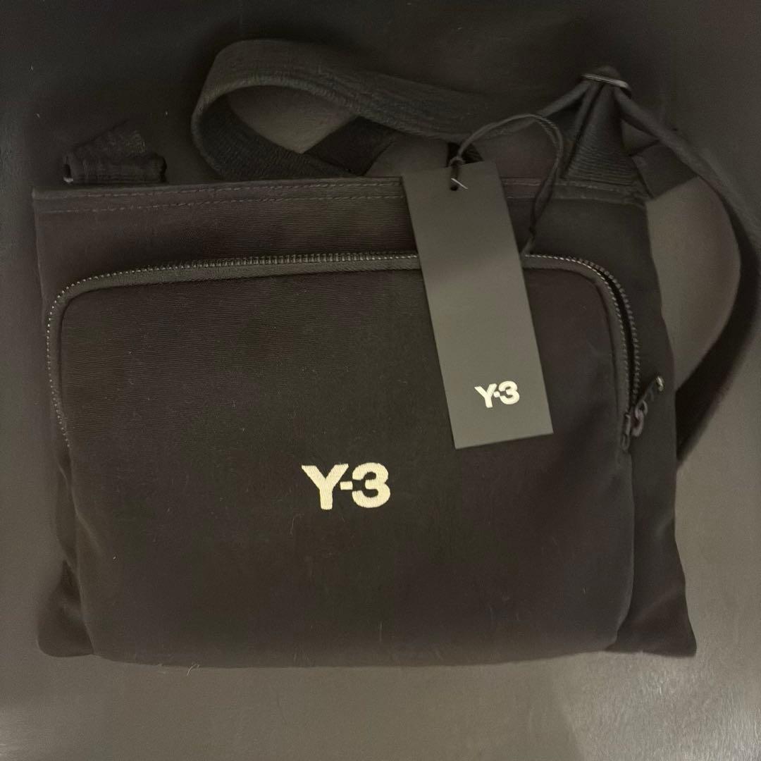 Y-3 ショルダーバッグ サコッシュ 黒