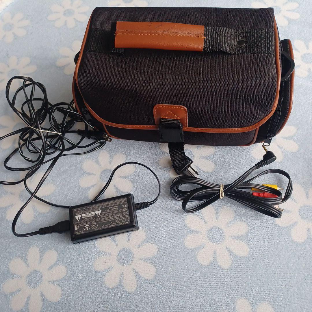 Sony ビデオカメラ 一式「お得なジャンク品扱いセット」ソニー望遠レンズ付き