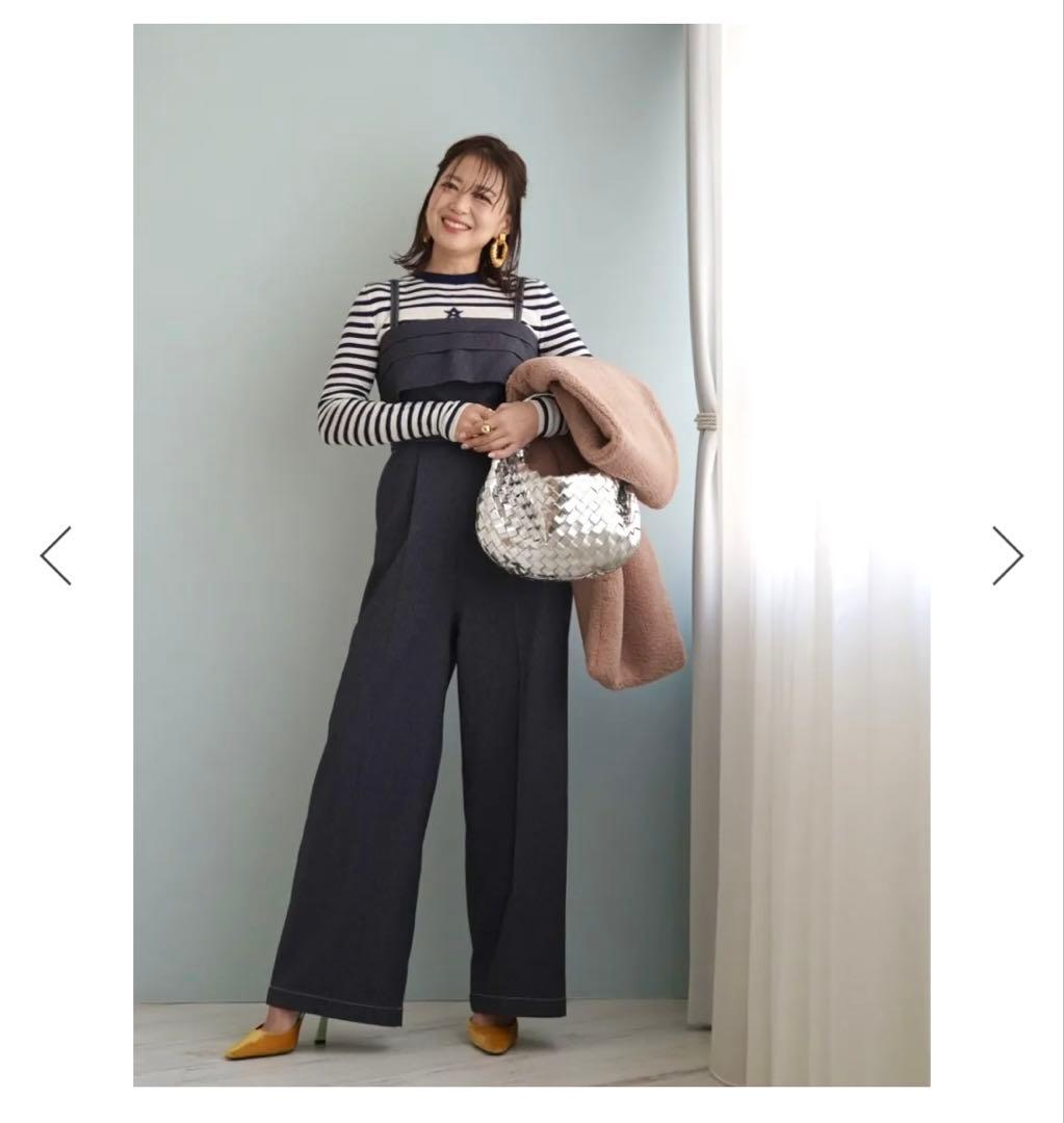 イデアルーチェ　デニムオールインワン