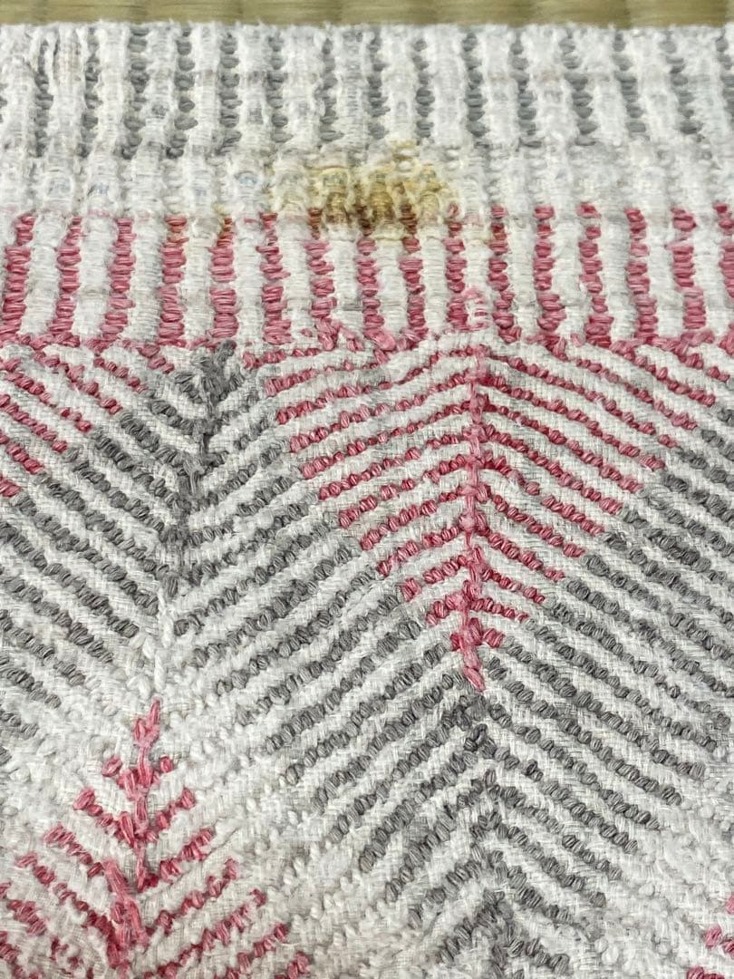 ヴィンテージカンタキルト　ロホリ　レア　インド　ノクシカタ　高級　手仕事