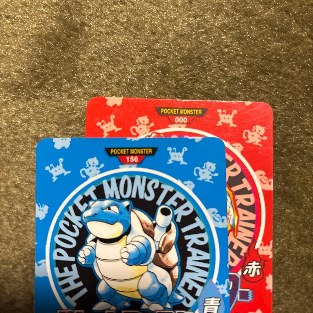 ポケモンカードダス　No.000リザードン No.156カメックスセット