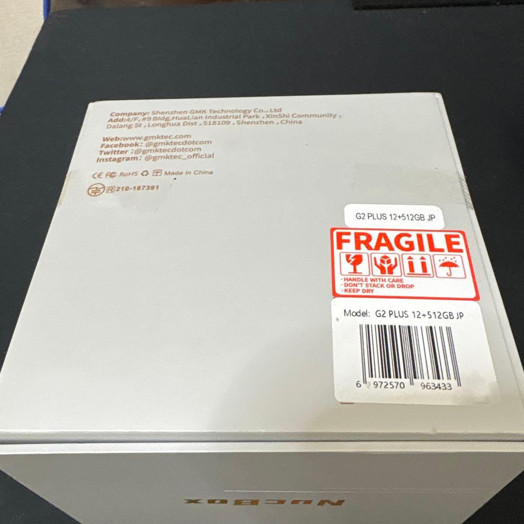 GMKtec G2 PLUS 12+512GB ミニPC