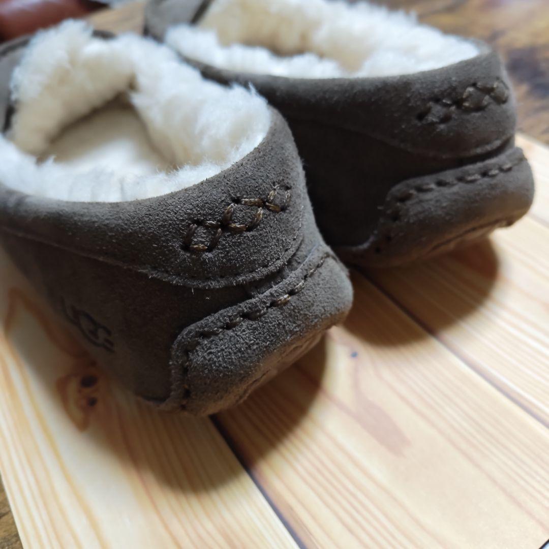 UGG ブラウン スエード モカシン